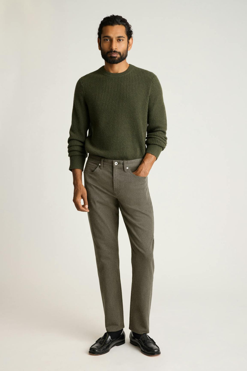 Ridgewood Textured 5-Pocket Pant / Bonobos On Sale