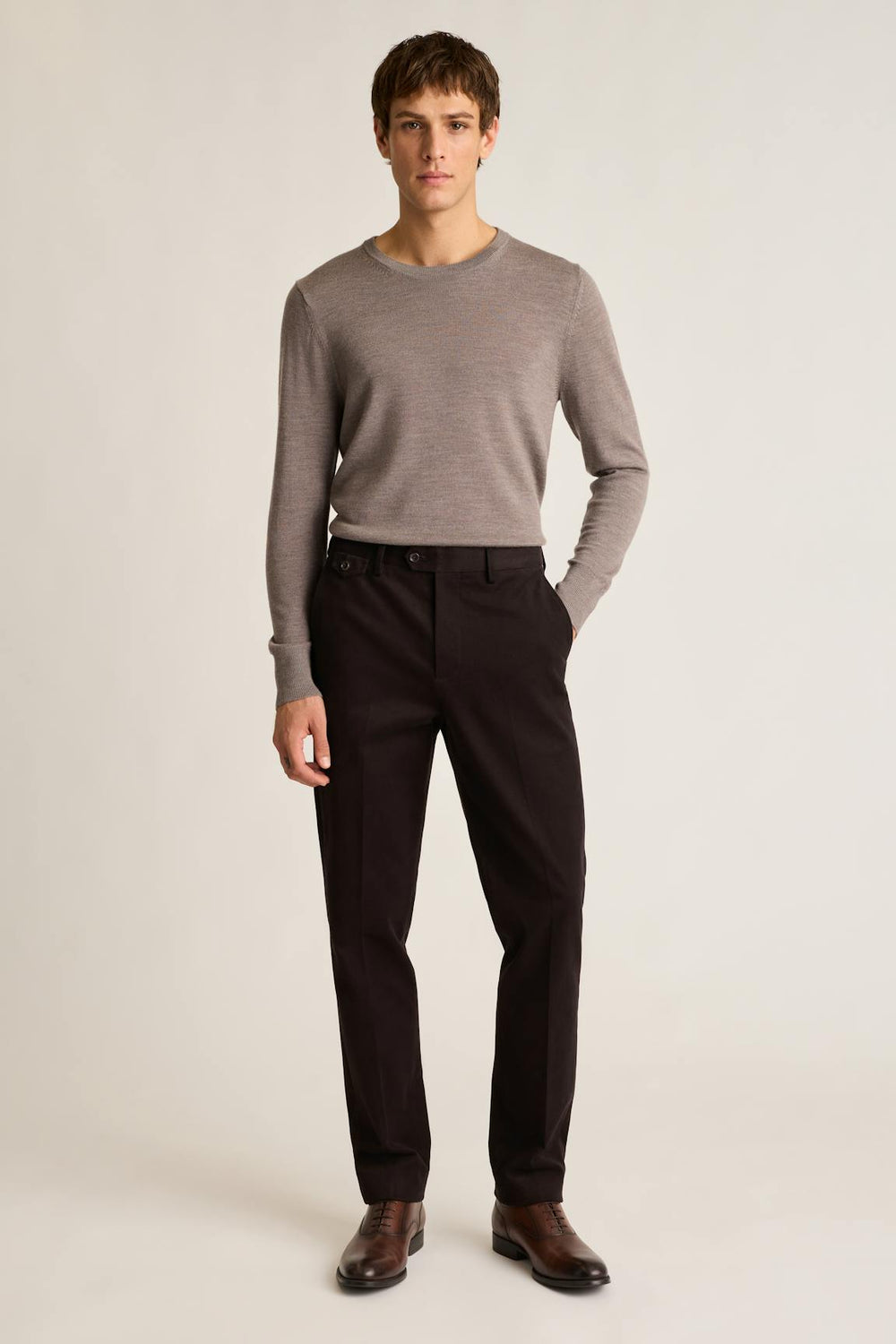 Jetsetter Italian Brushed Cotton Dress Pant / Bonobos us