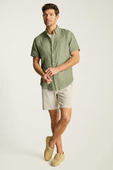 Riviera Linen Short Sleeve Shirt / Bonobos Online