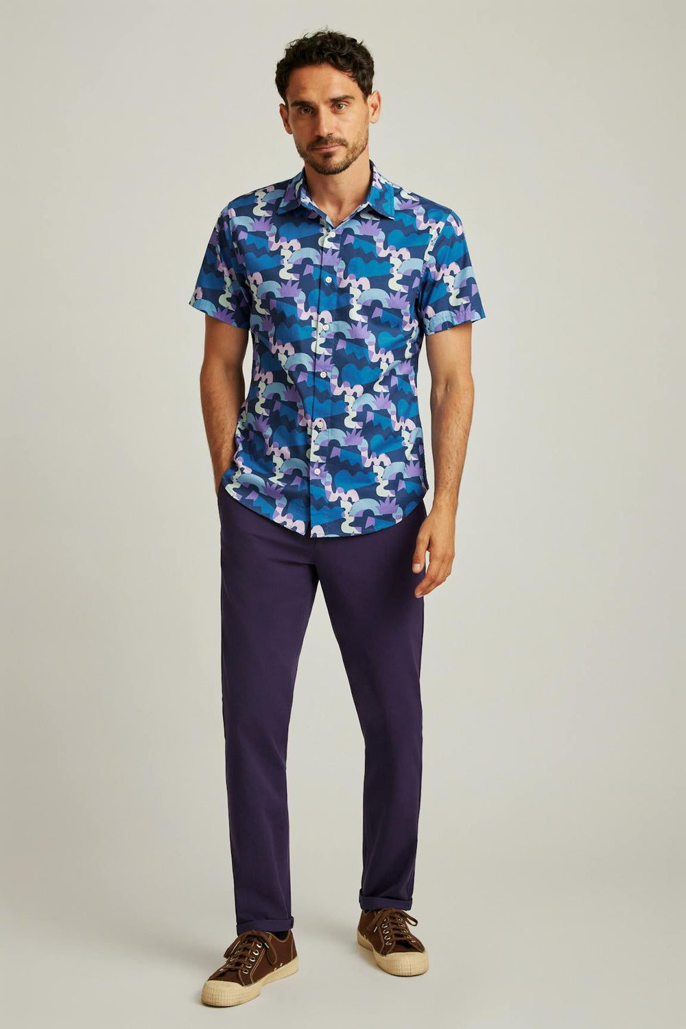 Will Bryant X Bonobos Stretch Riviera Short Sleeve Shirt / Bonobos