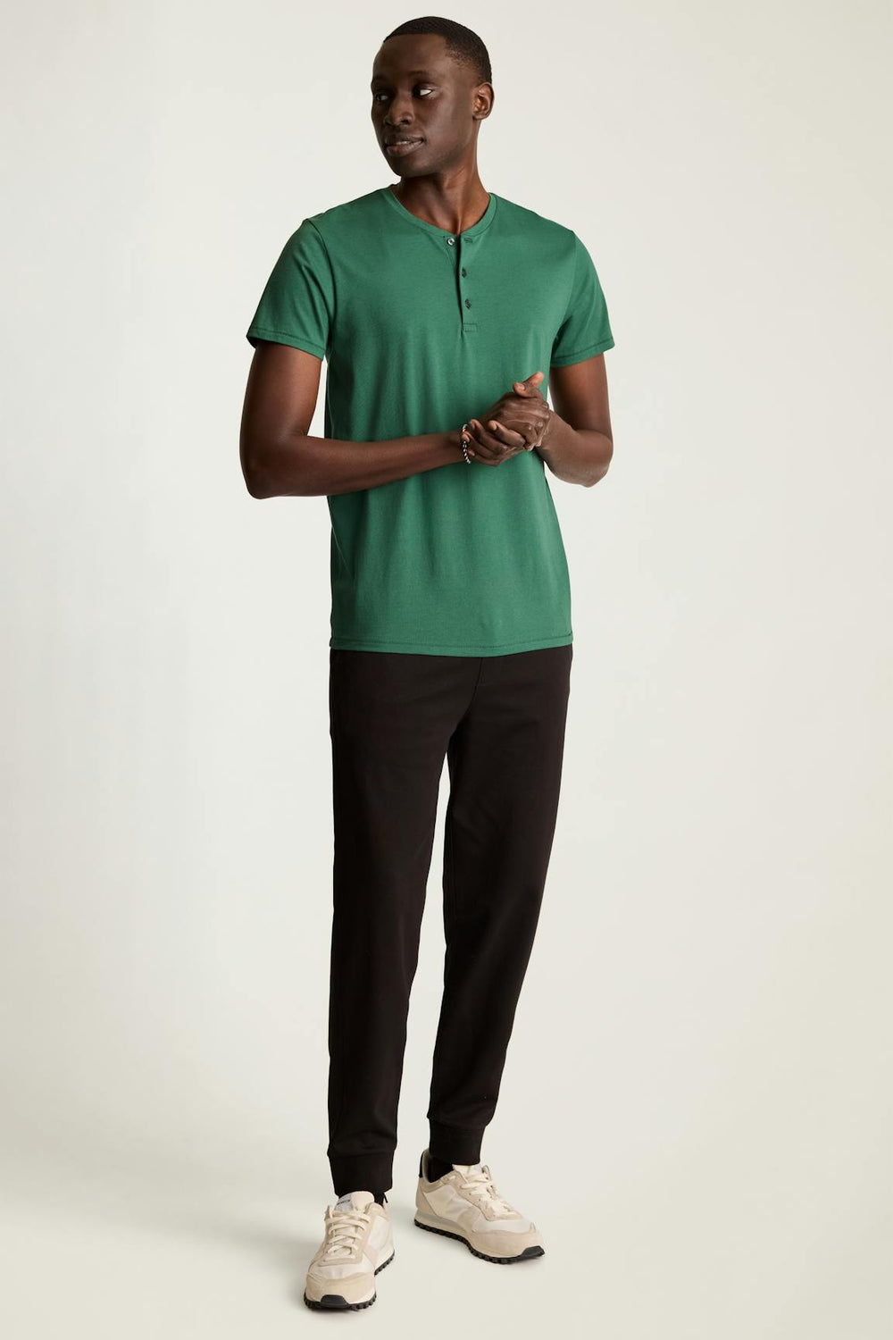 Pima Performance Short Sleeve Henley / Bonobos For Sale