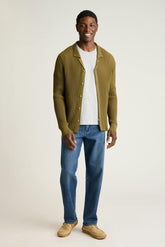 Hudson Long Sleeve Sweater Polo / Bonobos For Sale