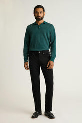 Hudson Long Sleeve Sweater Polo / Bonobos Outlet