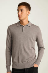 Merino Long Sleeve Sweater Polo / Bonobos
