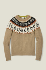 Disco Penguin Fair Isle Sweater / Bonobos Online