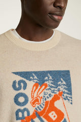 Extrafine Merino Ski Bunny Sweater / Bonobos For Sale