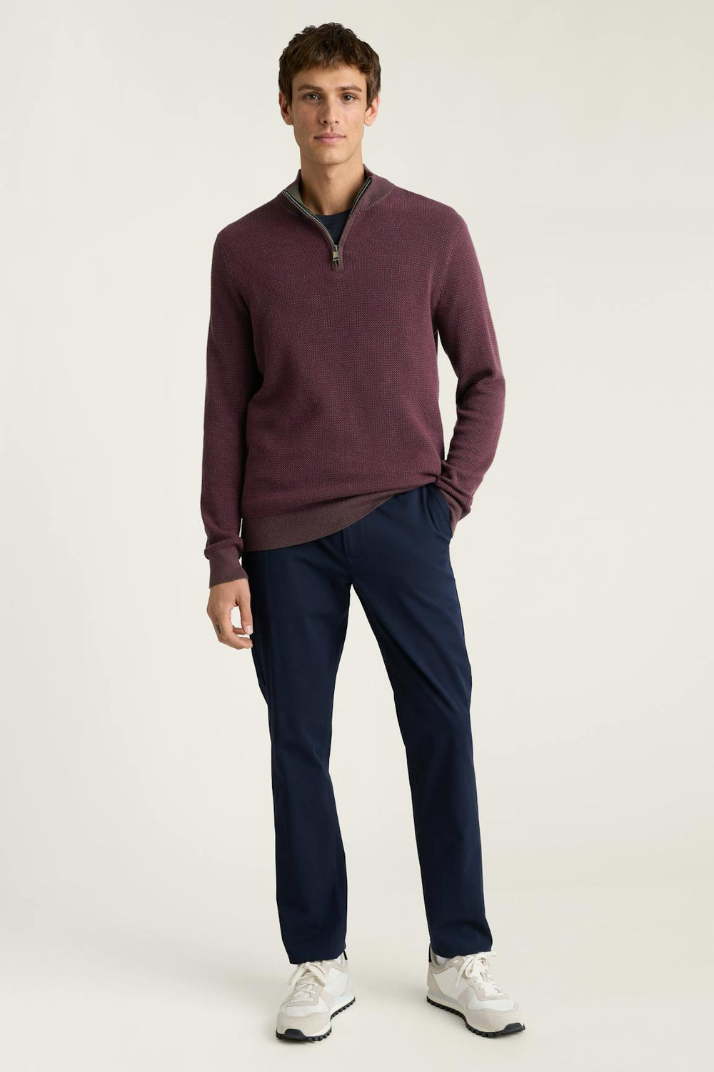 Washable Cotton Cashmere Quarter Zip / Bonobos us