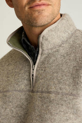 Italian Wool Fleece Quarter Zip / Bonobos