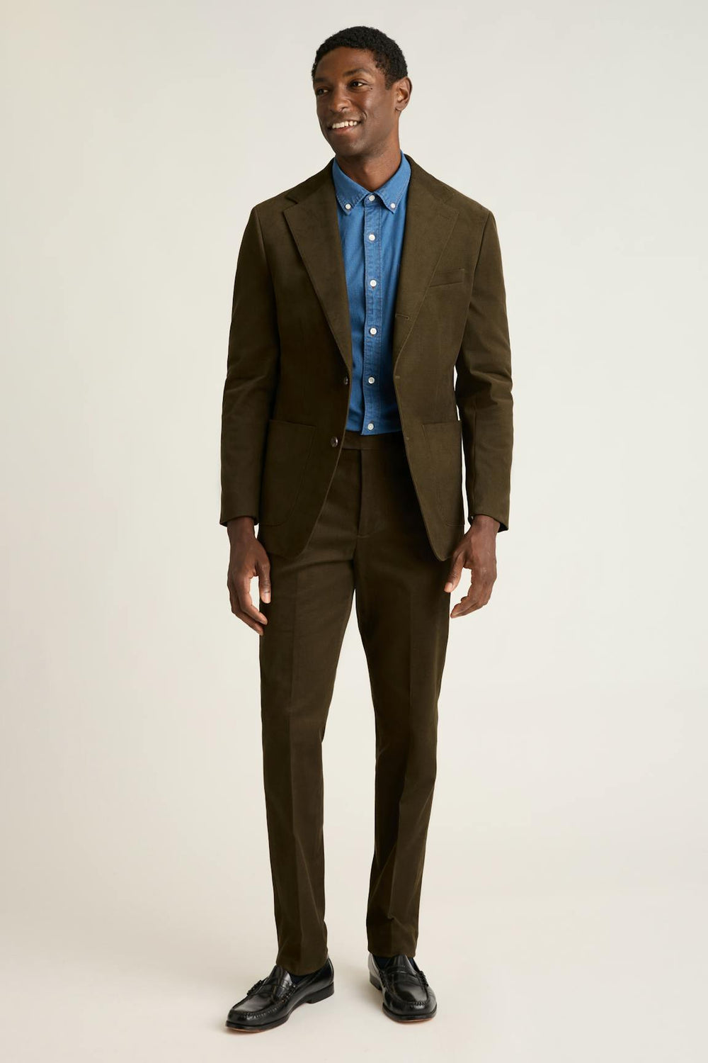 Jetsetter Italian Brushed Cotton Blazer / Bonobos Discount