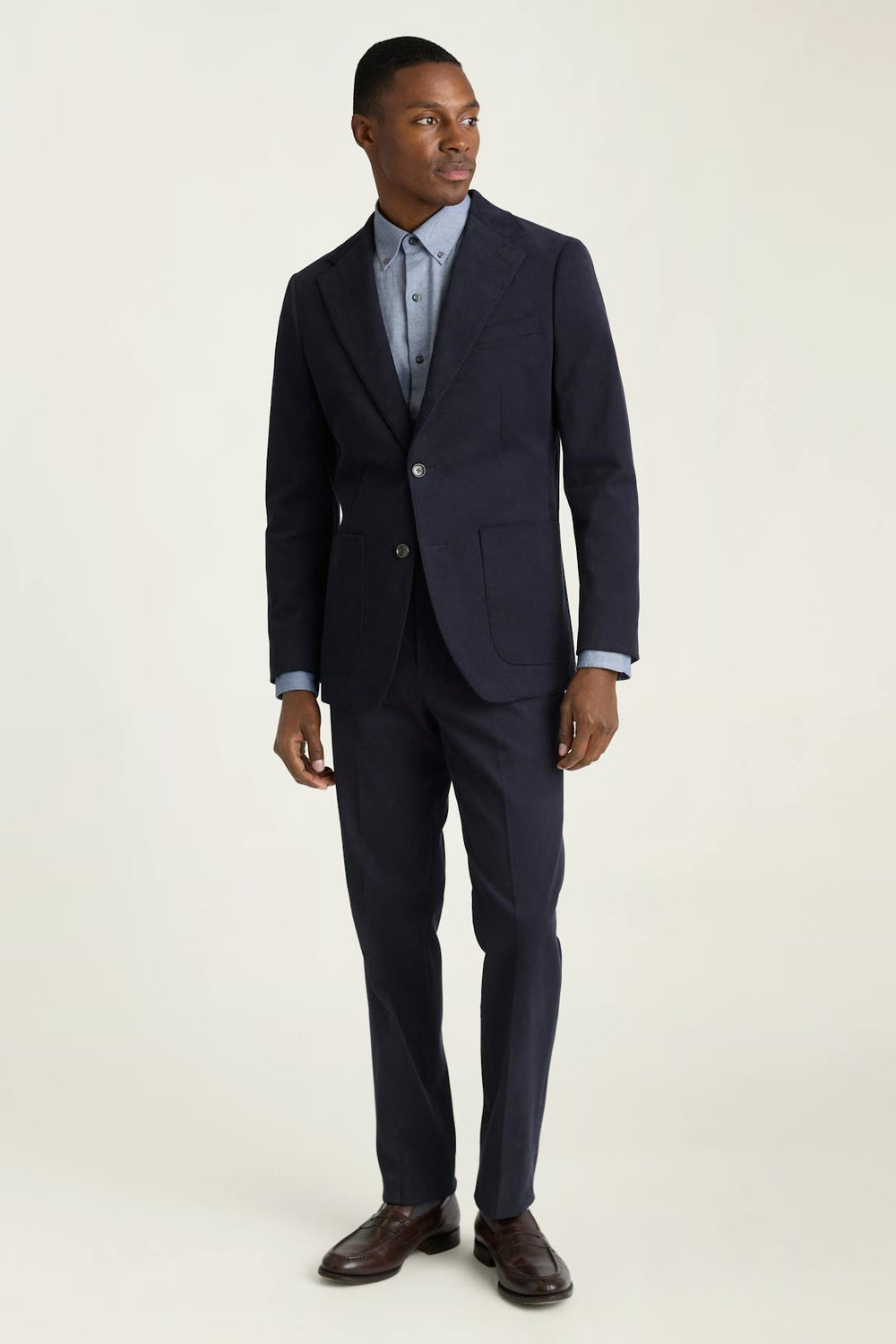 Jetsetter Italian Brushed Cotton Blazer / Bonobos Outlet