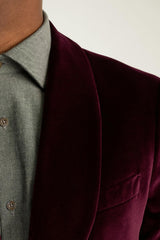 Jetsetter Italian Velvet Blazer / Bonobos