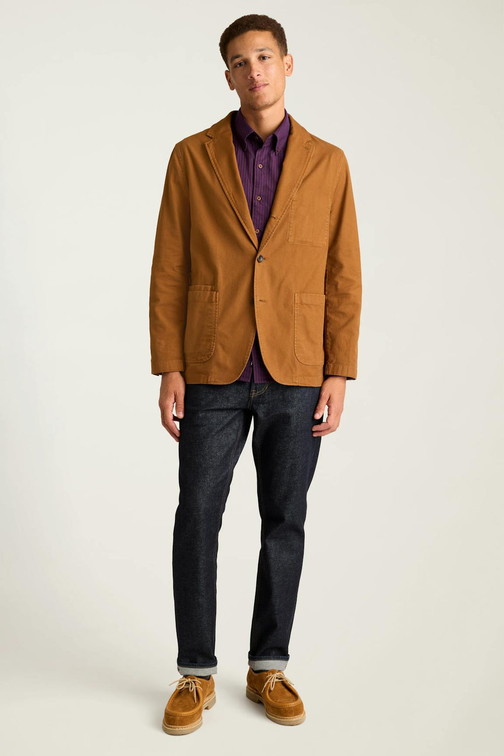 Jetsetter Washed Cotton Blazer / Bonobos Discount