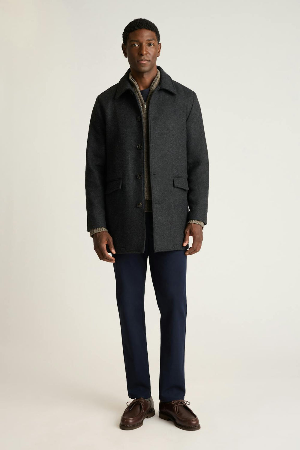 The Italian Wool Car Coat / Bonobos On Sale