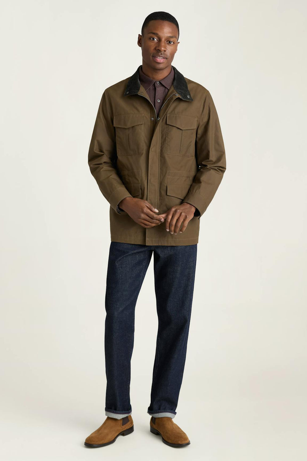 The British Waxed Field Jacket / Bonobos On Sale