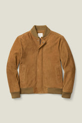 The Suede Bomber Jacket / Bonobos us