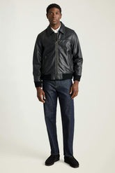 The Bowery Leather Bomber / Bonobos For Sale