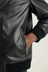 The Bowery Leather Bomber / Bonobos For Sale