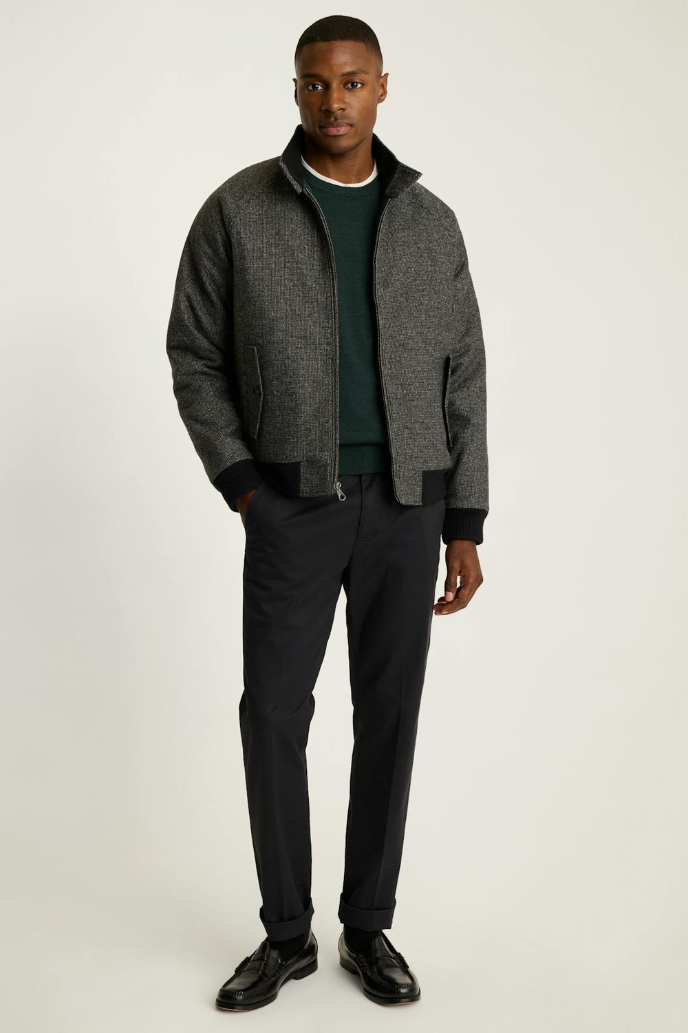 The Italian Wool Harrington Jacket / Bonobos us