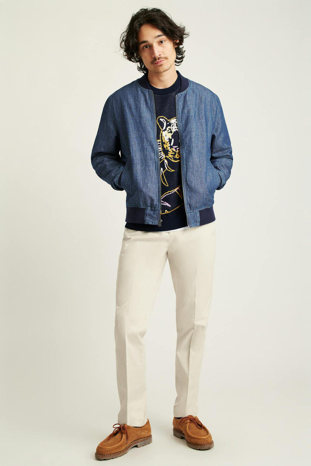 Chambray Bomber / Bonobos Outlet