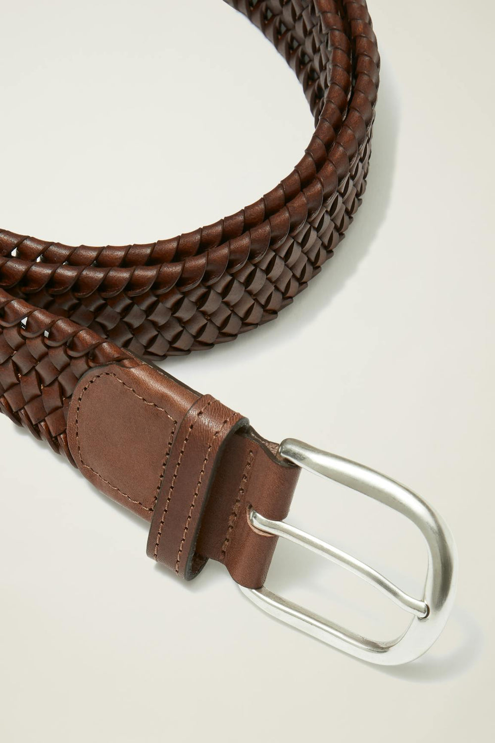 Leather Braided Belt / Bonobos