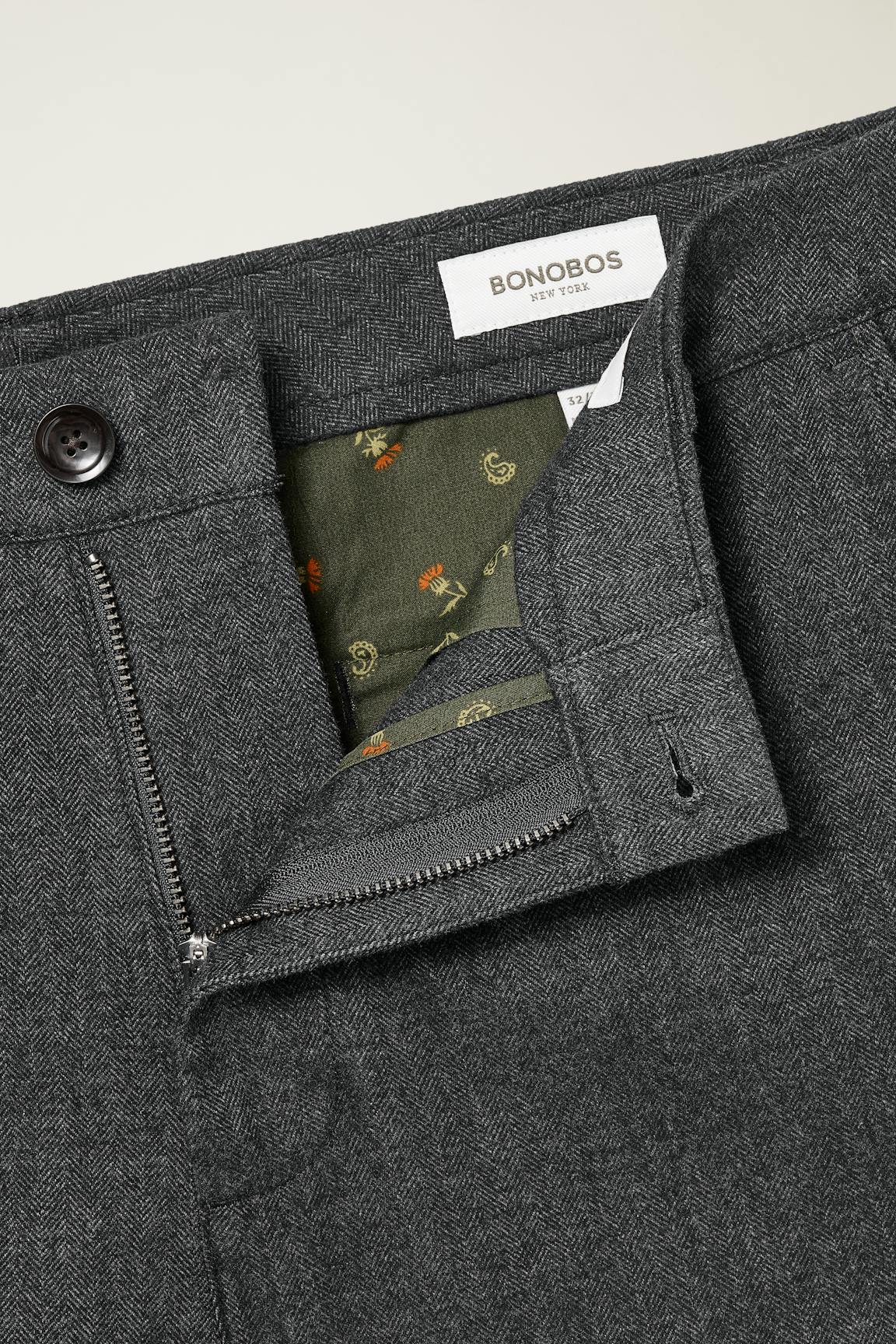 Brushed Herringbone Chino / Bonobos Discount
