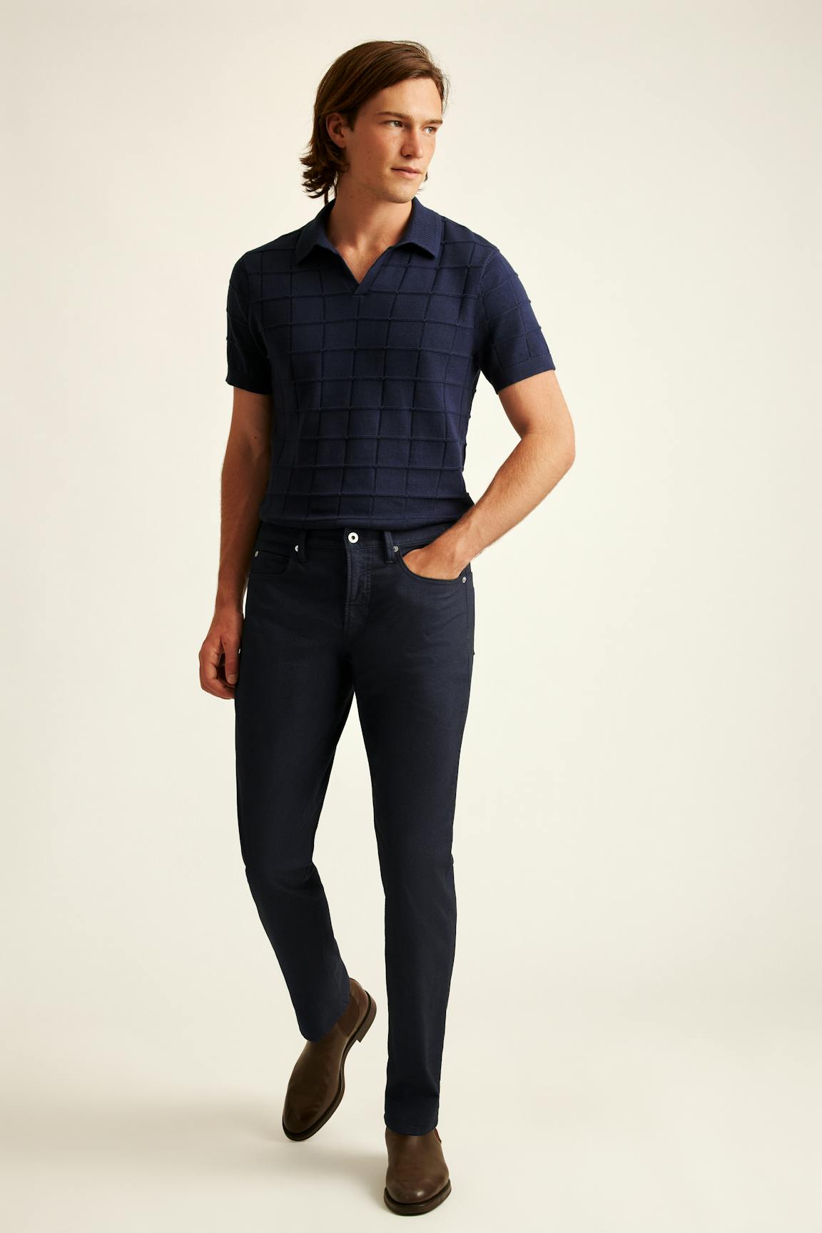 Italian Textured 5-Pocket Pants / Bonobos Outlet