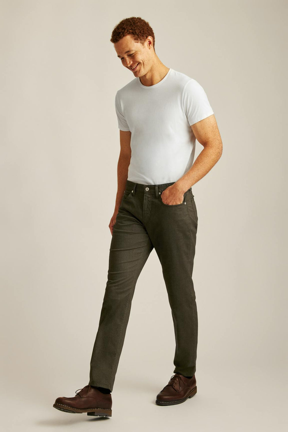 Italian Textured 5-Pocket Pants / Bonobos On Sale