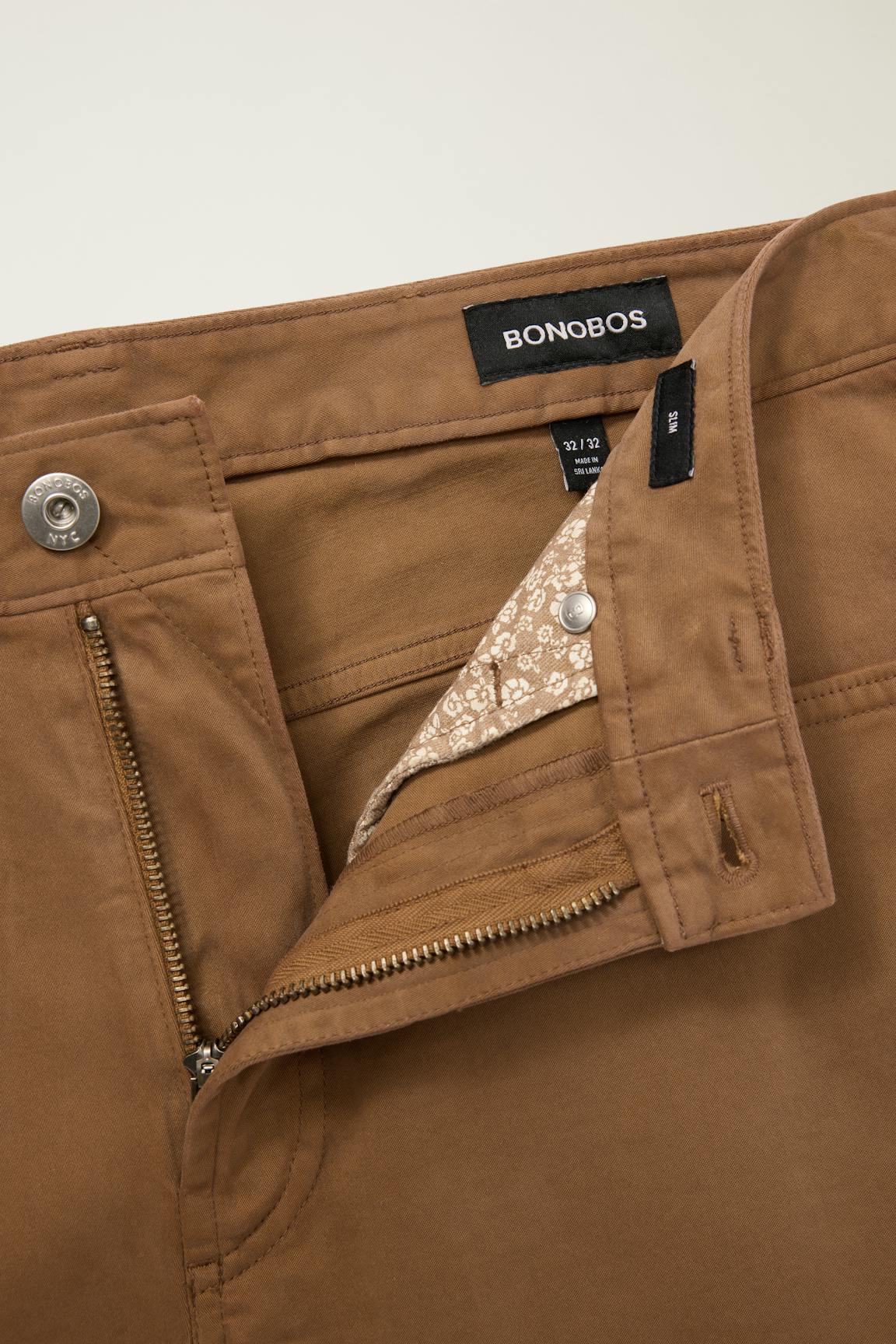 Italian Brushed 5-Pocket Pants / Bonobos us