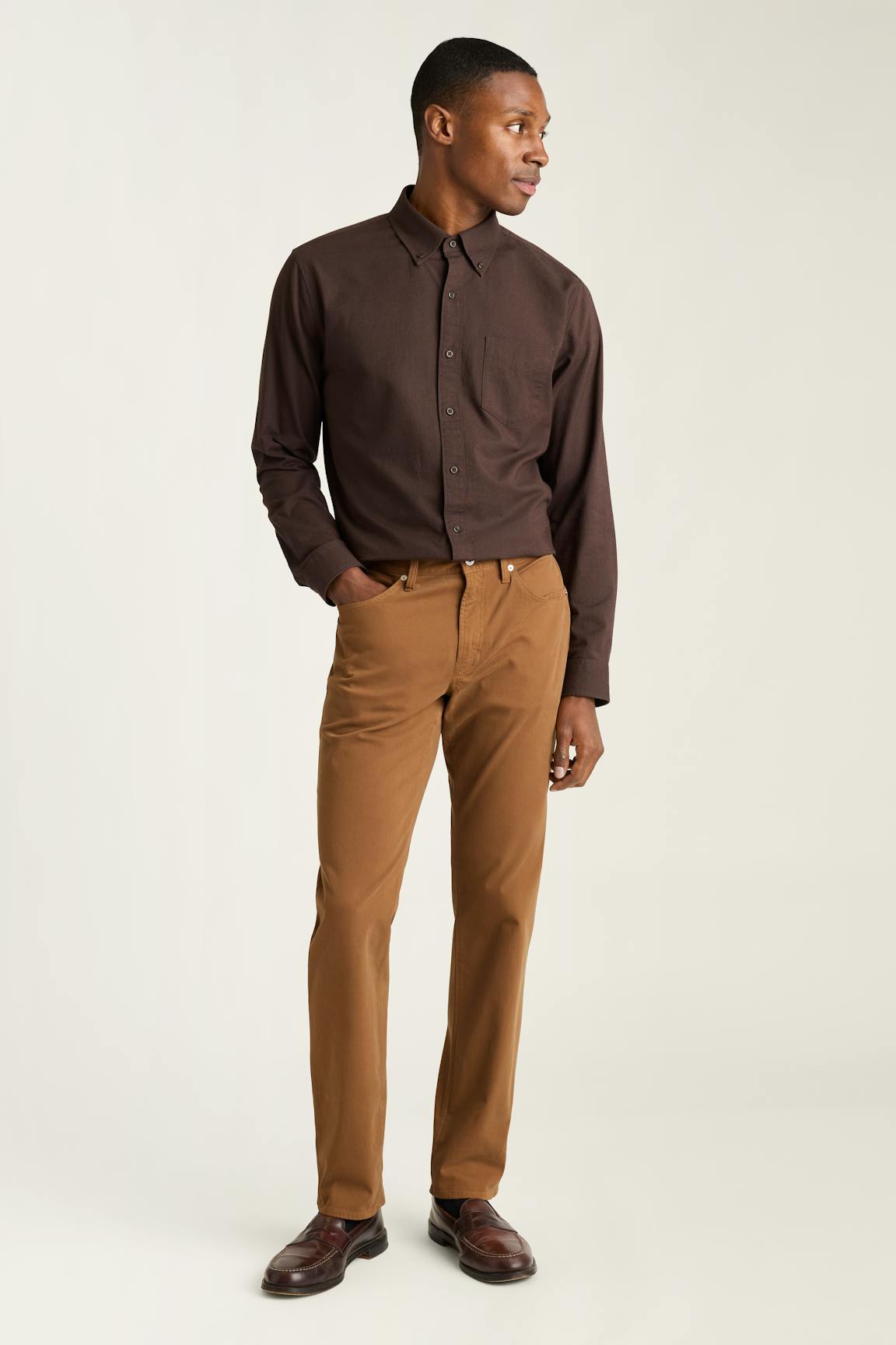 Italian Brushed 5-Pocket Pants / Bonobos Online