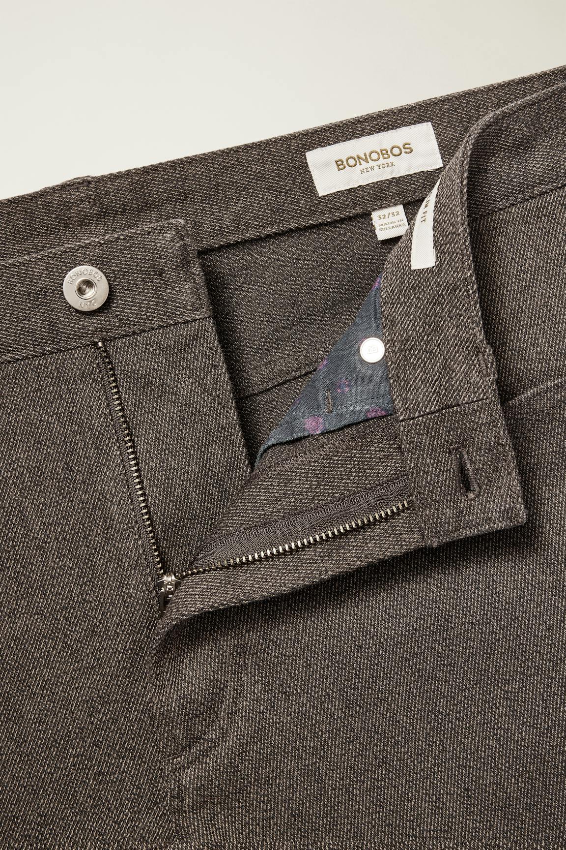 Ridgewood Textured 5-Pocket Pant / Bonobos On Sale