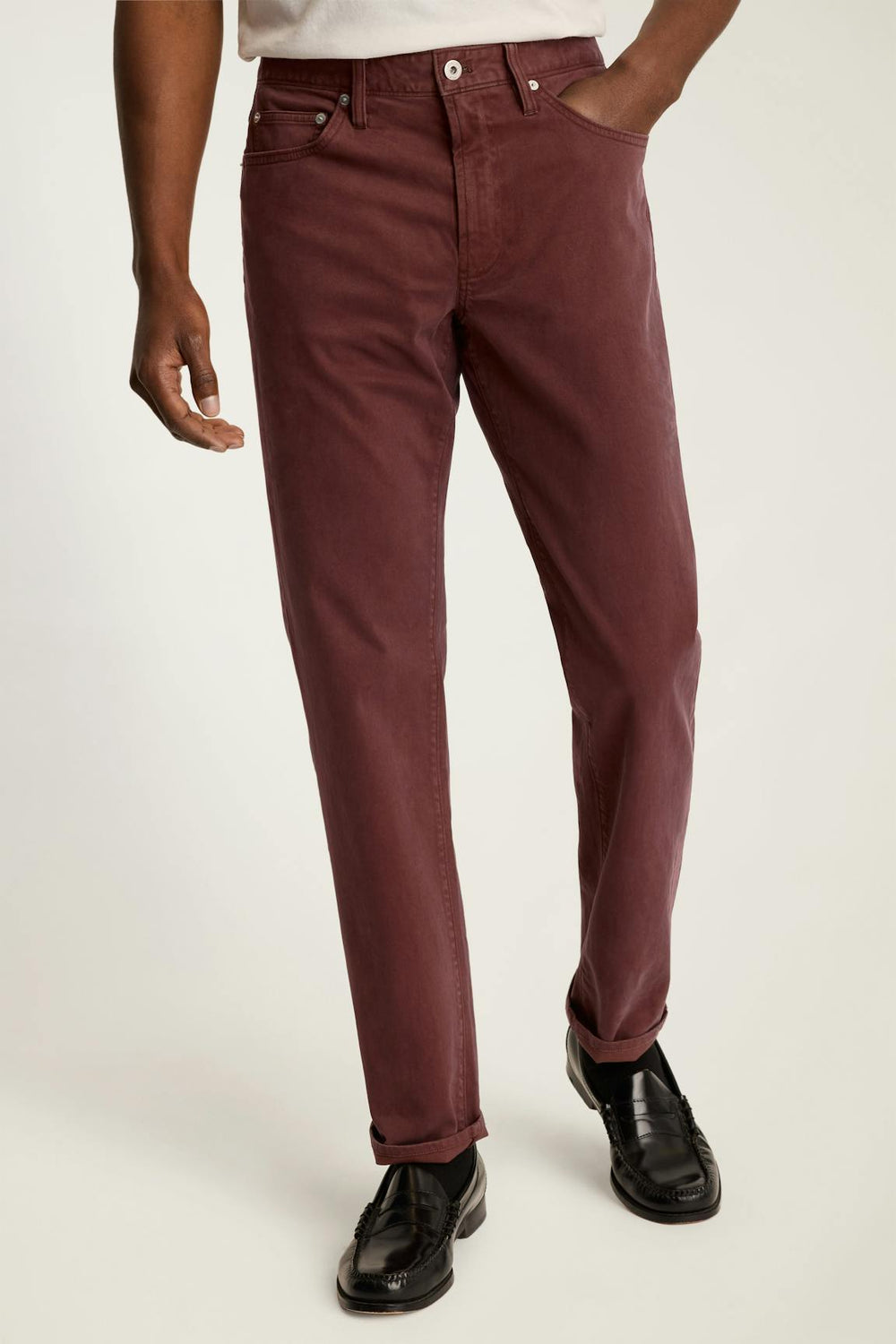 Italian Brushed 5-Pocket Pants / Bonobos For Sale