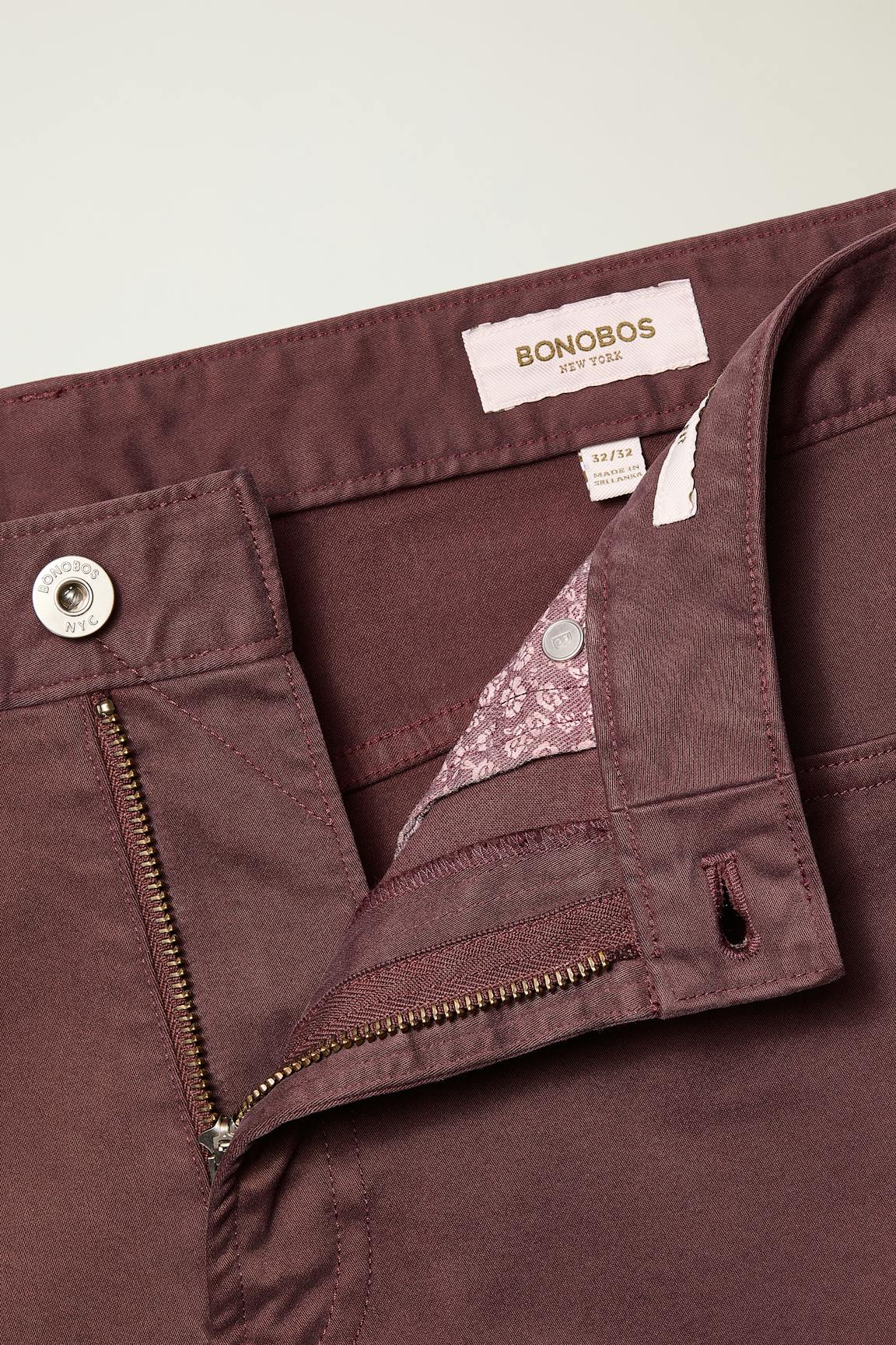 Italian Brushed 5-Pocket Pants / Bonobos Discount
