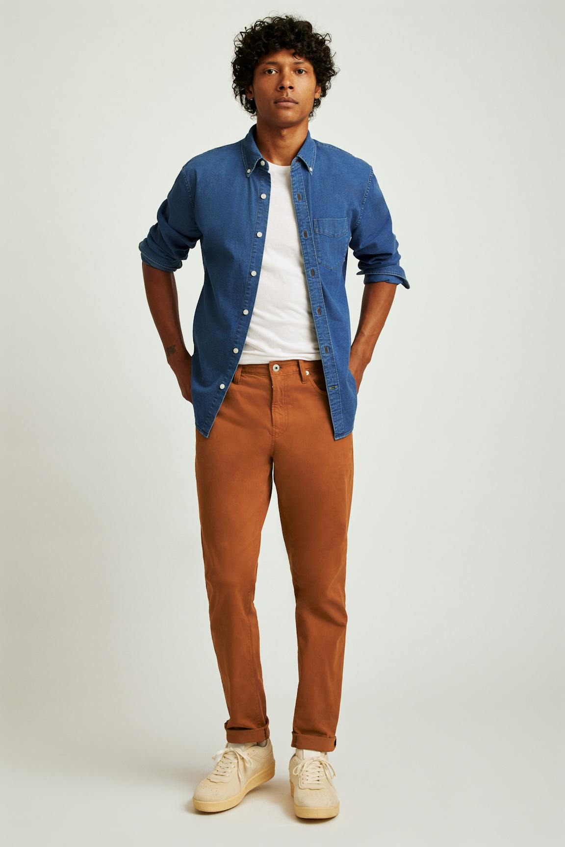 Italian Brushed 5-Pocket Pants / Bonobos