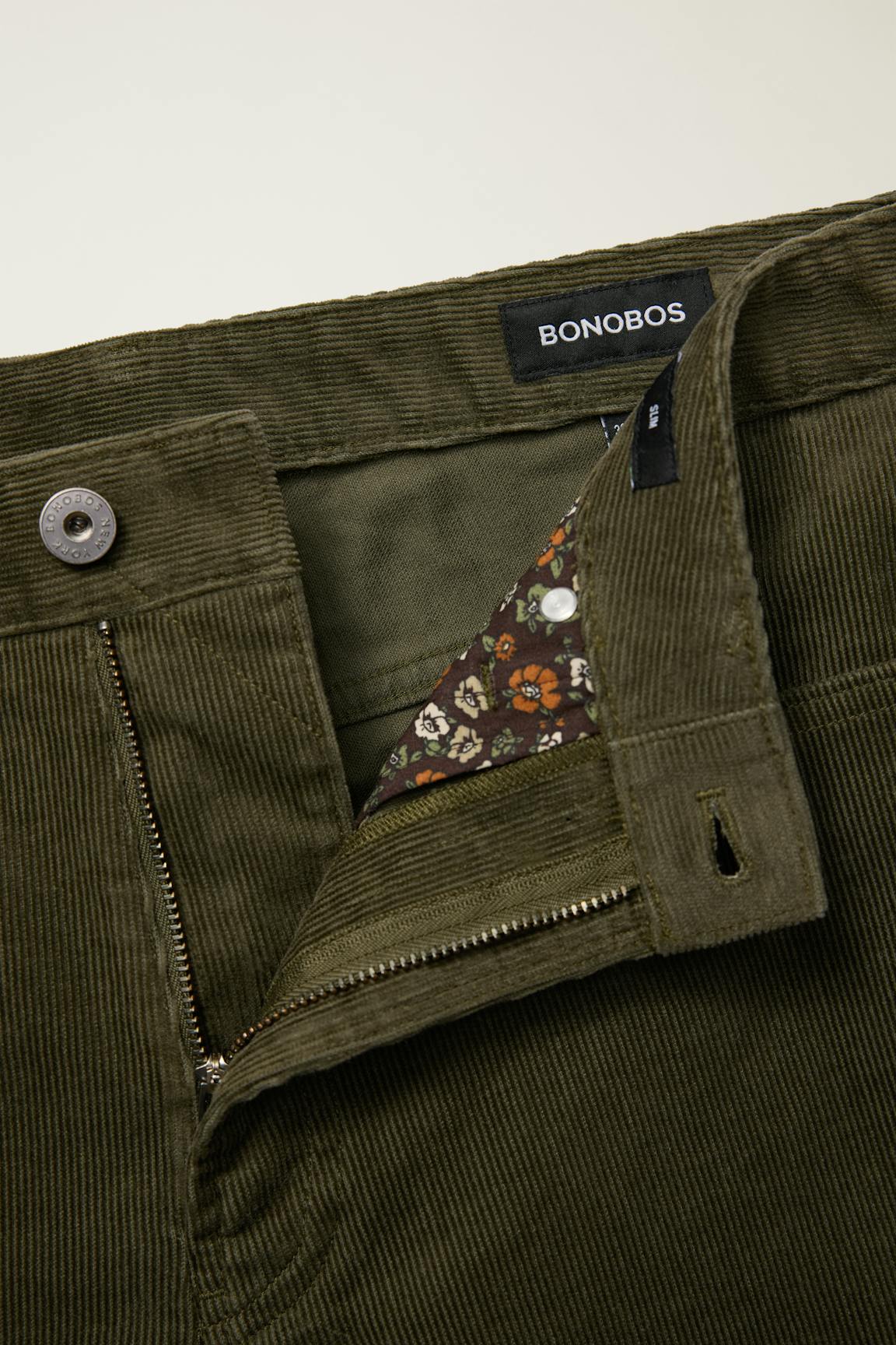 Corduroy 5-Pocket Pants / Bonobos On Sale