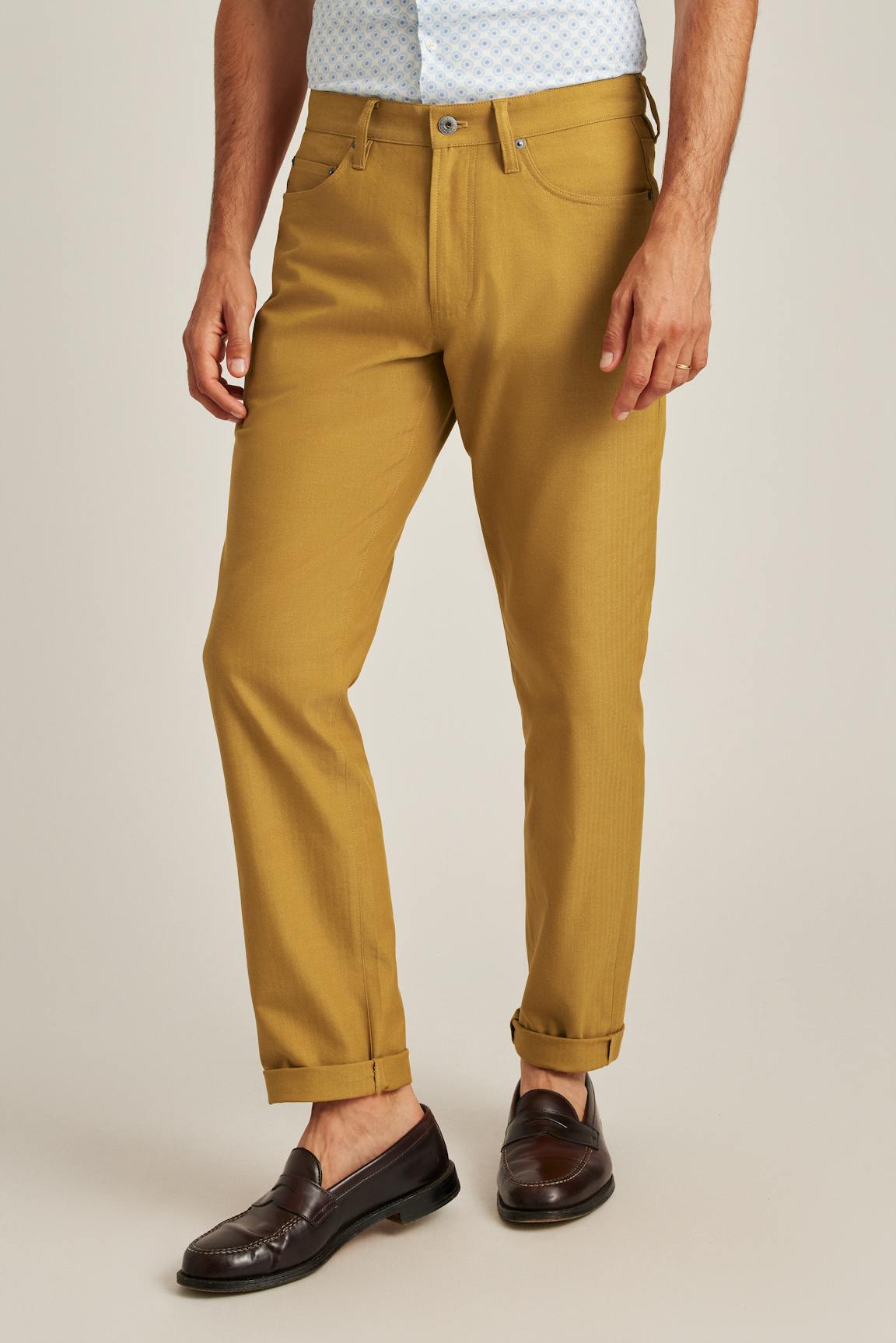 Herringbone 5-Pocket Pants / Bonobos Outlet
