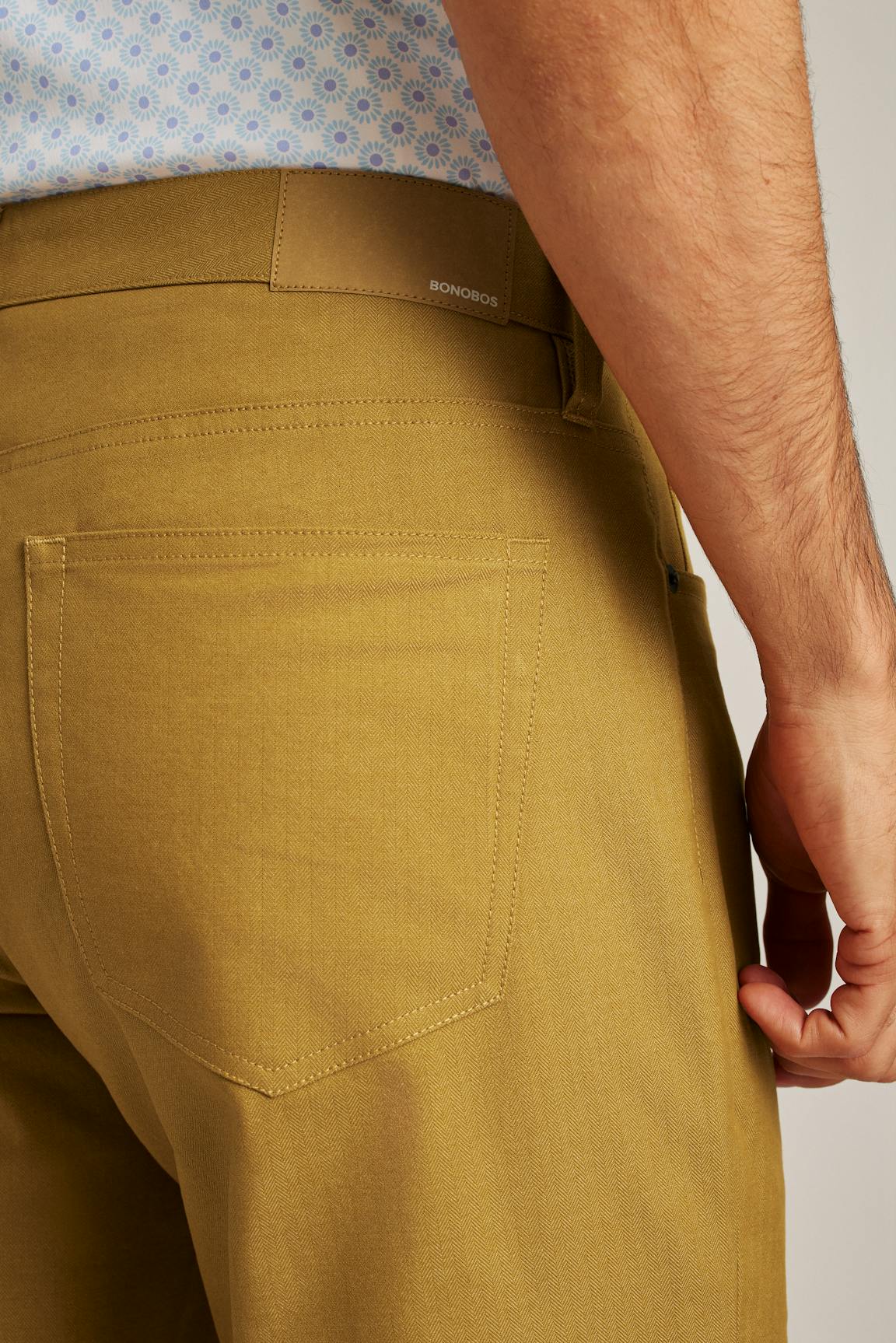 Herringbone 5-Pocket Pants / Bonobos Outlet