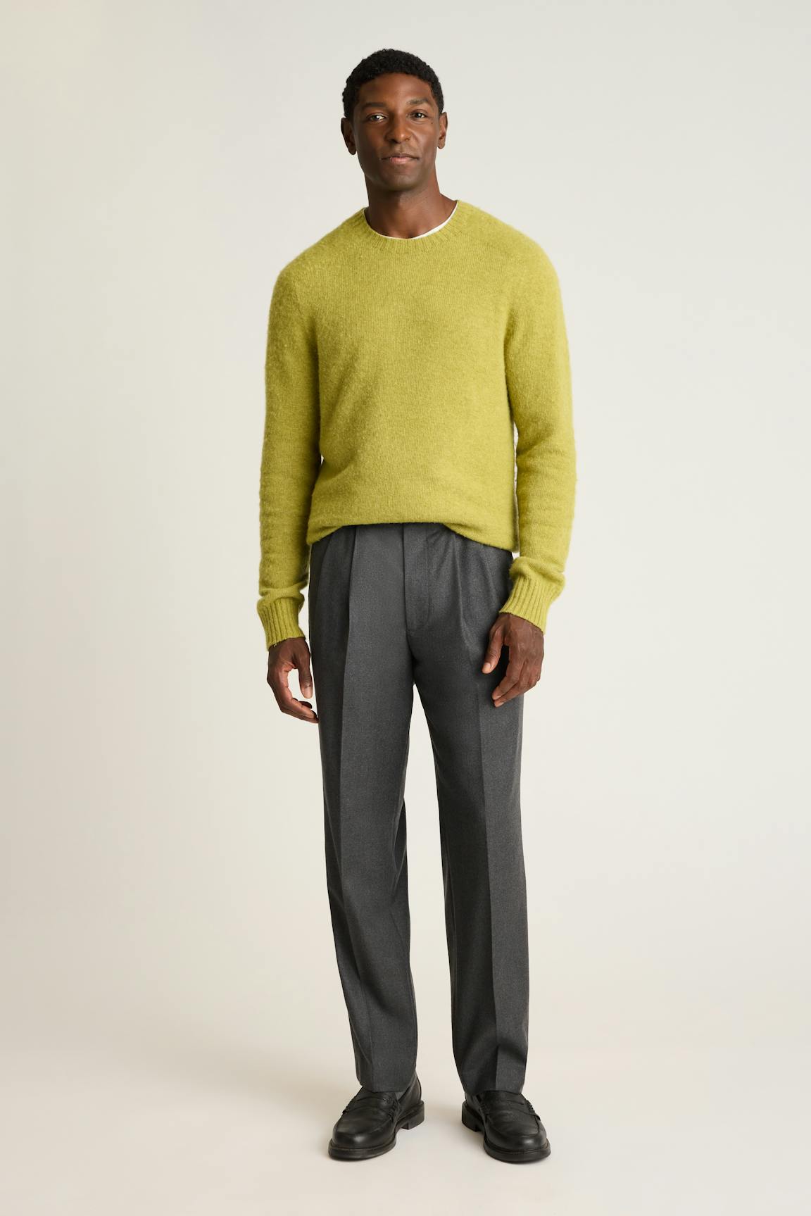 Italian Pleated Wool Trouser / Bonobos Online