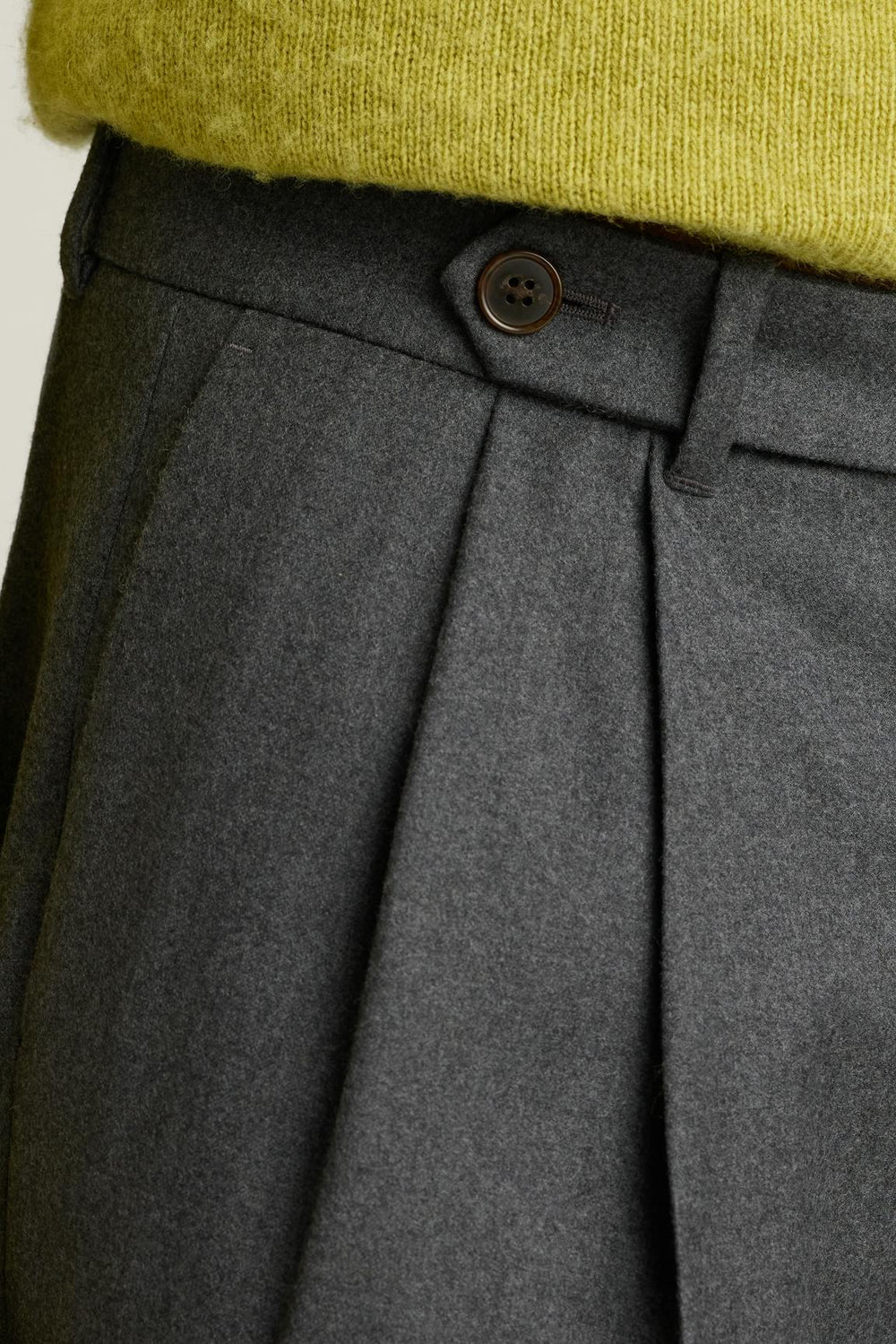Italian Pleated Wool Trouser / Bonobos Online