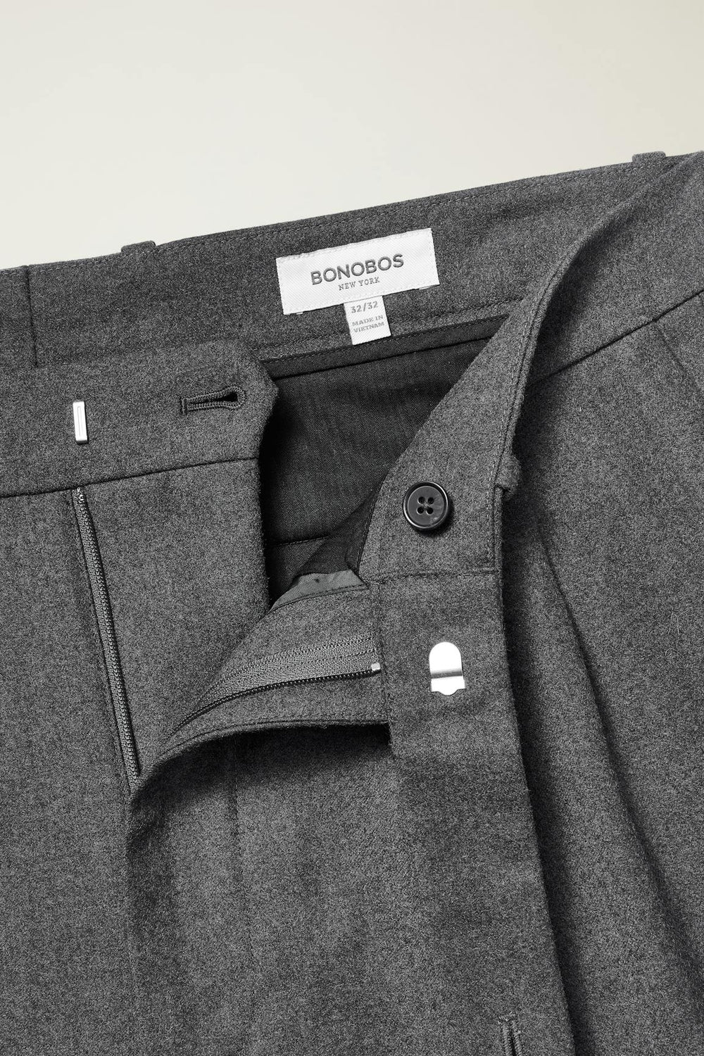 Italian Pleated Wool Trouser / Bonobos Online