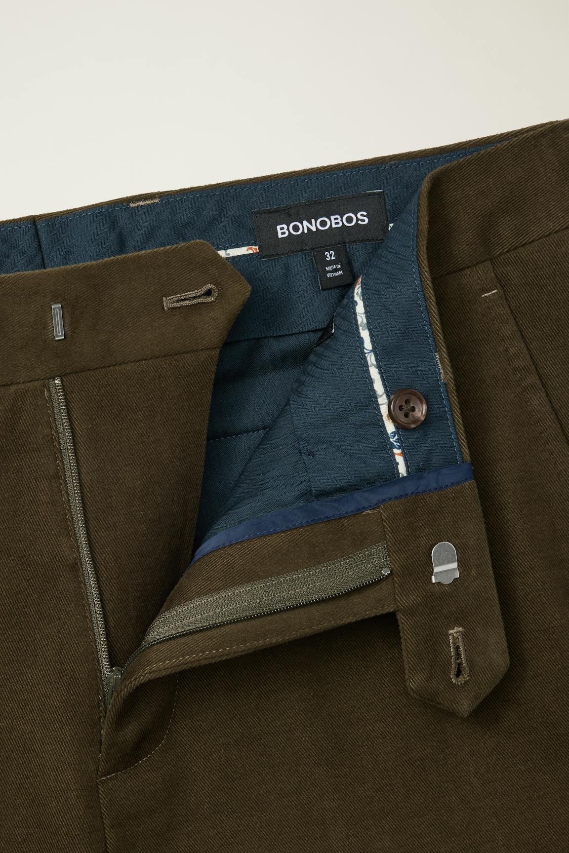 Jetsetter Italian Brushed Cotton Dress Pant / Bonobos On Sale