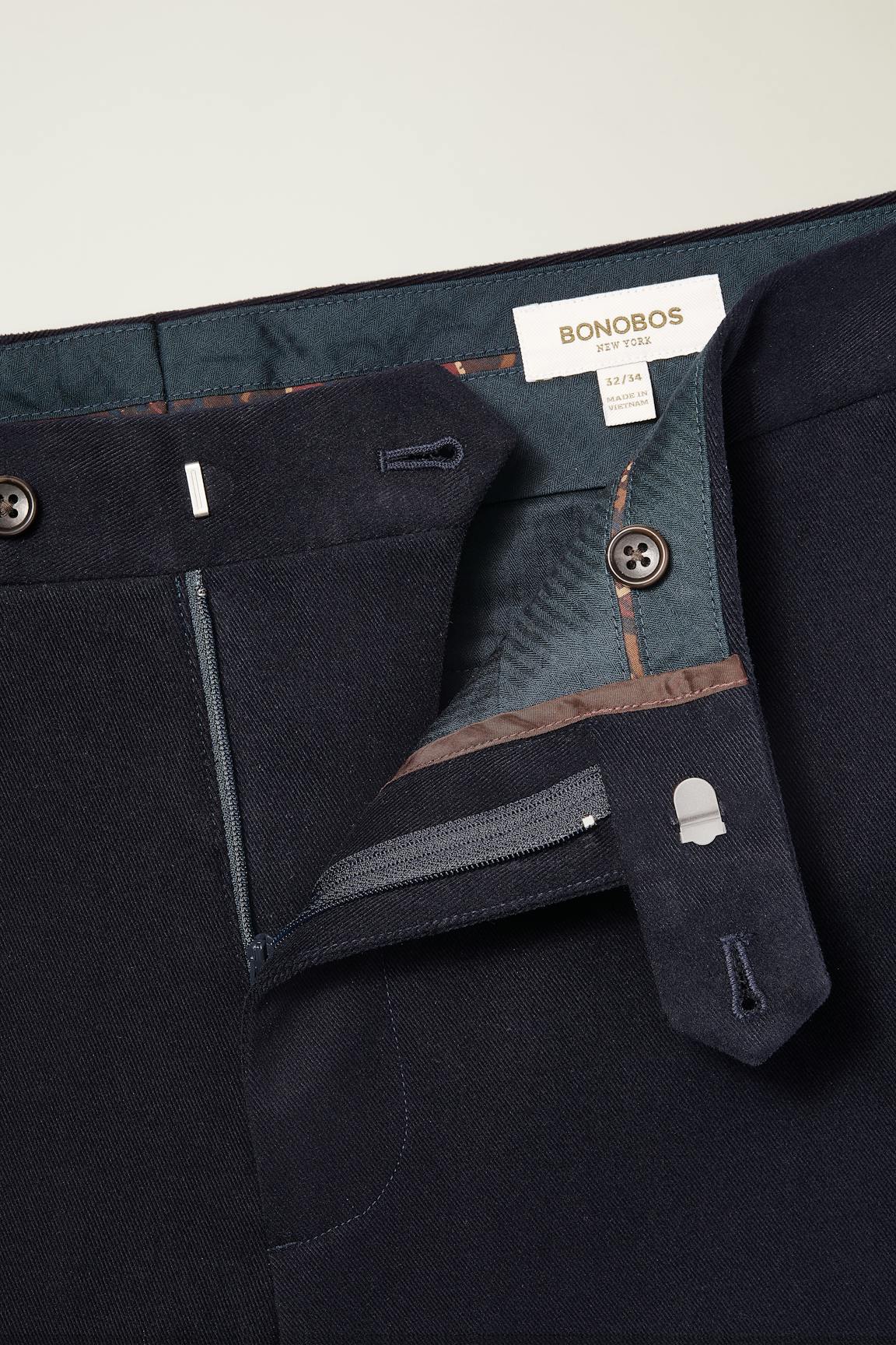 Jetsetter Italian Brushed Cotton Dress Pant / Bonobos Discount