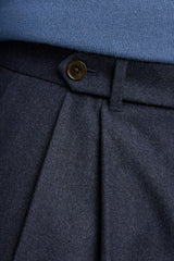 Italian Pleated Wool Trouser / Bonobos On Sale