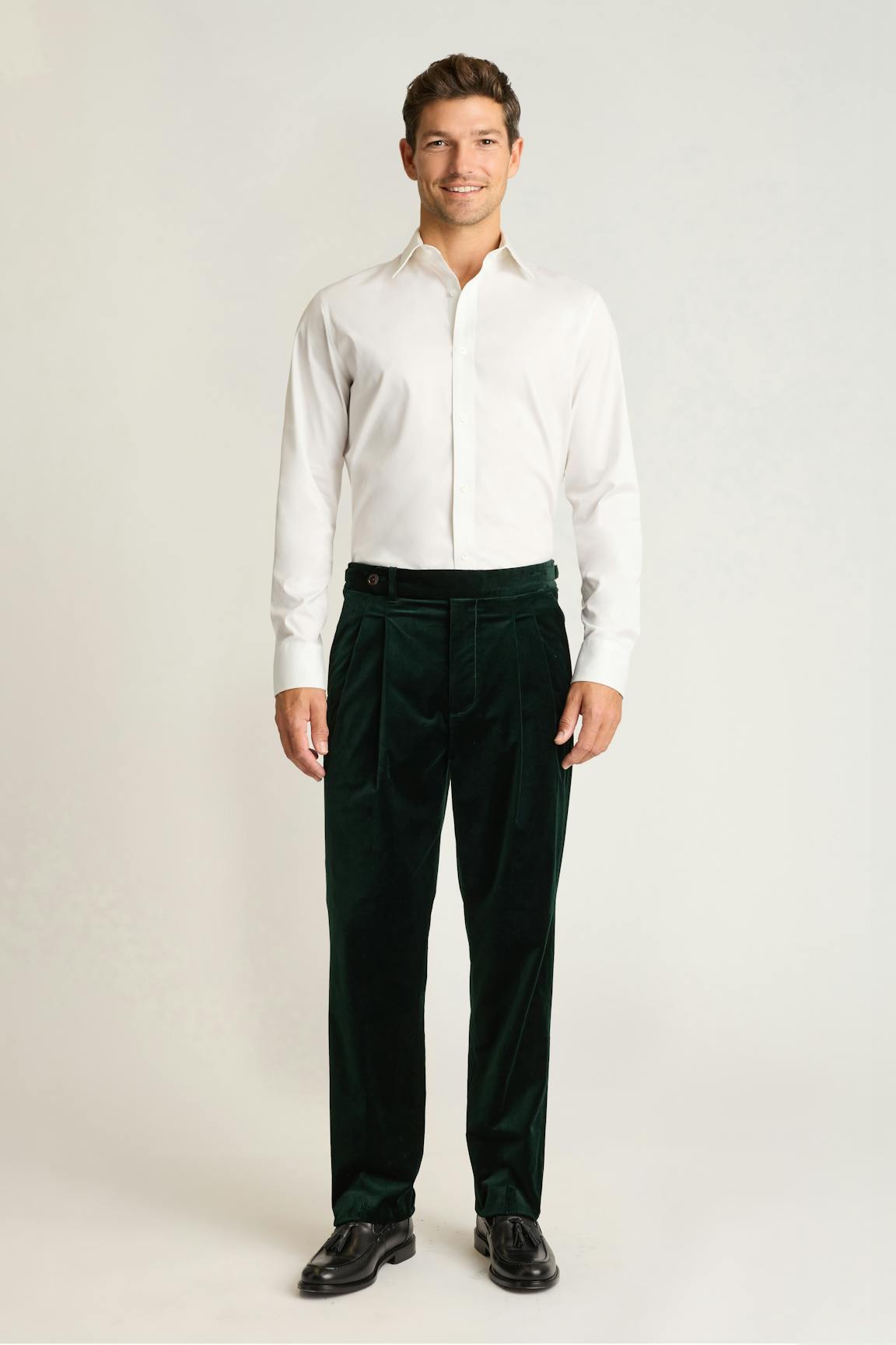 Italian Velvet Trouser / Bonobos On Sale
