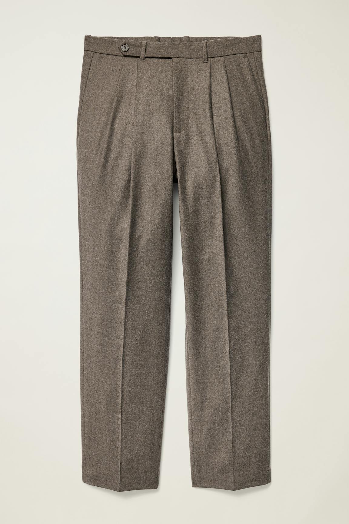 Italian Pleated Wool Trouser / Bonobos Outlet