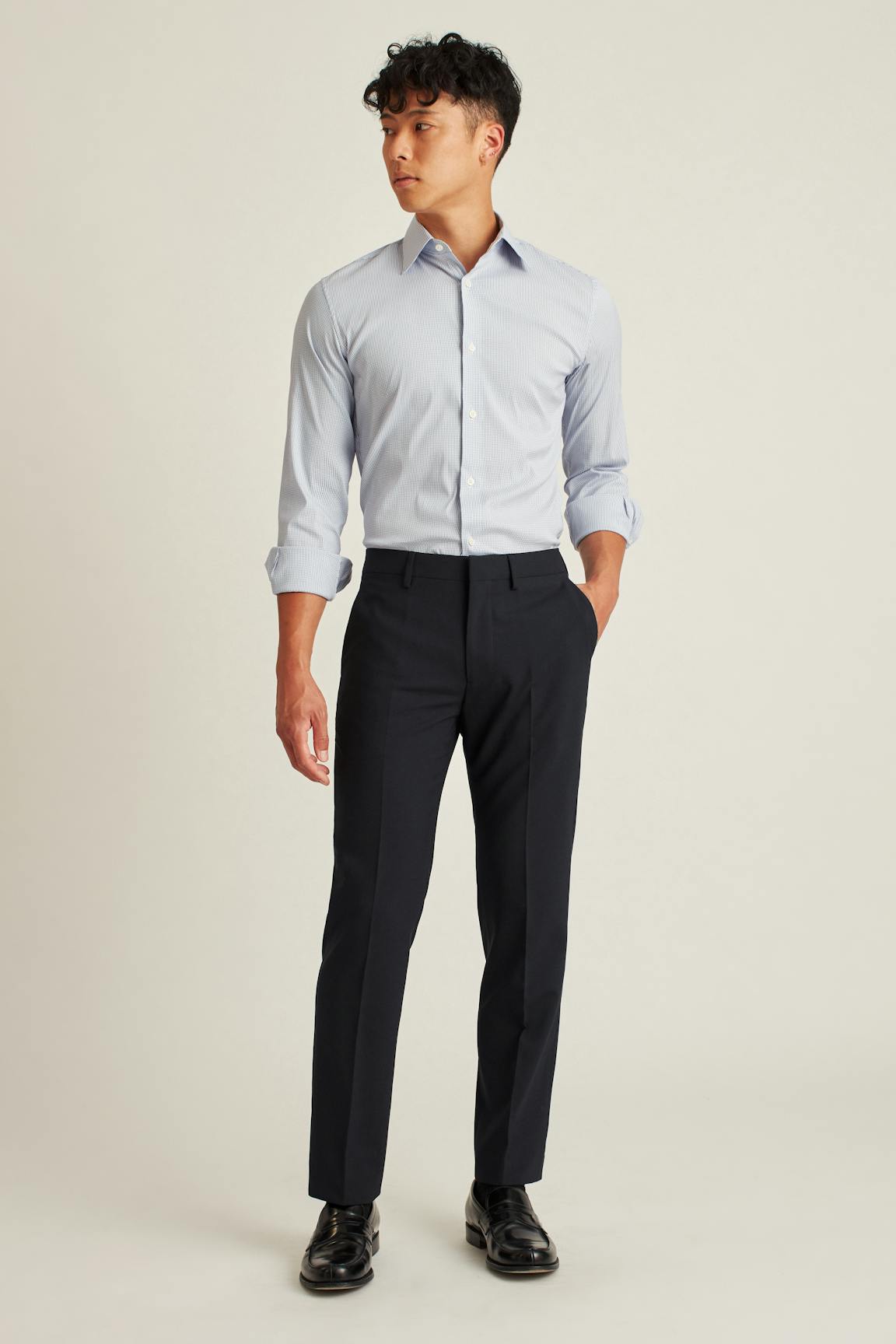 Italian Stretch Wool Dress Pants / Bonobos For Sale