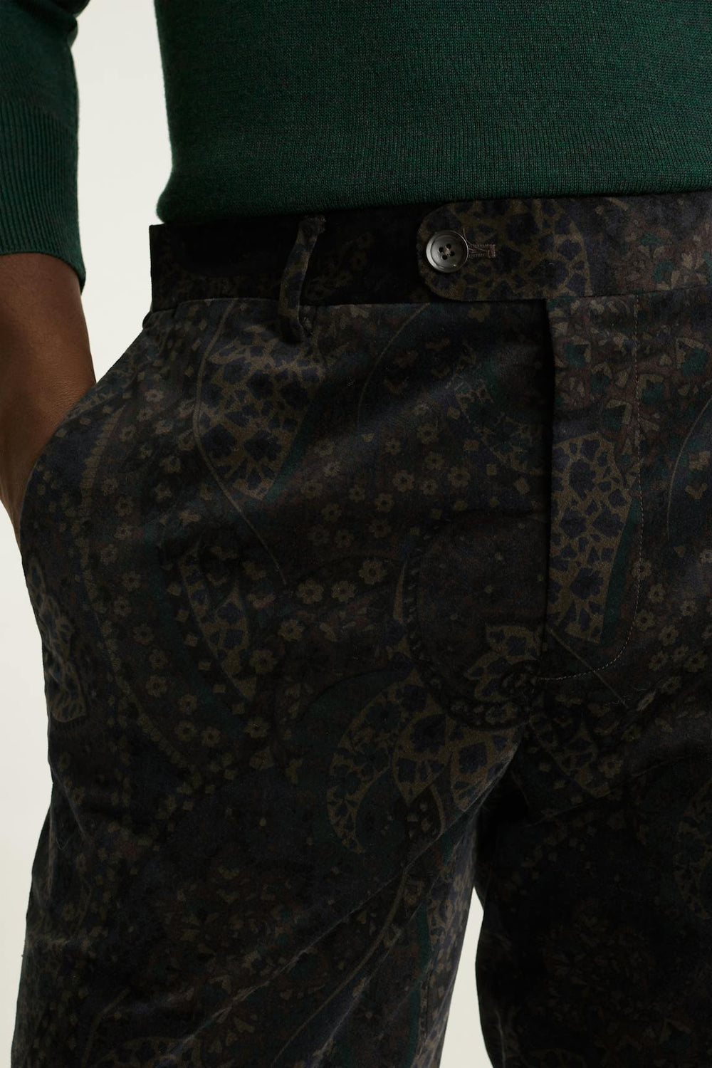 Velvet Trousers / Bonobos On Sale