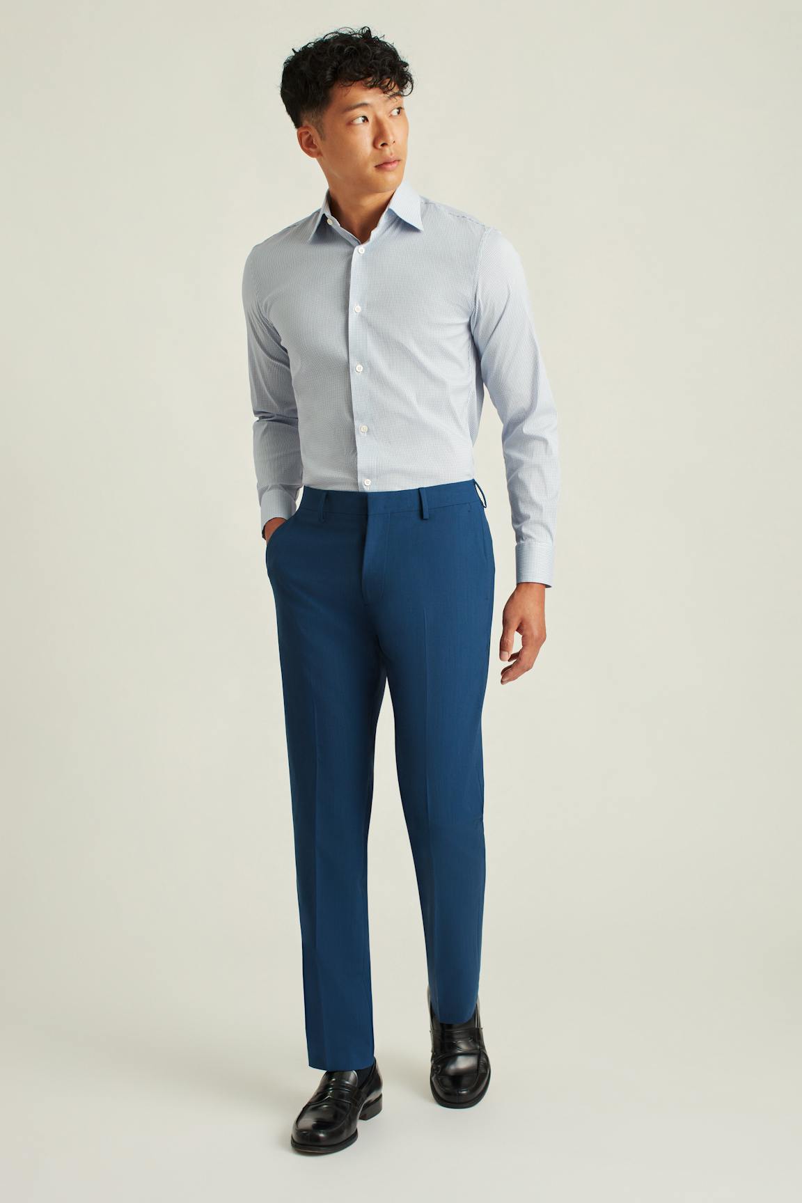 Italian Stretch Wool Dress Pants / Bonobos For Sale