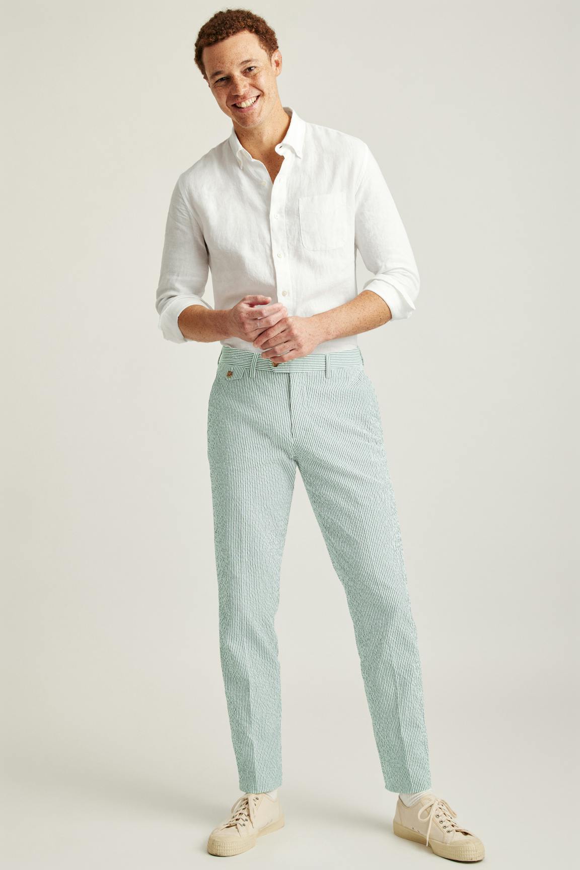 Jetsetter Italian Seersucker Dress Pant / Bonobos Outlet