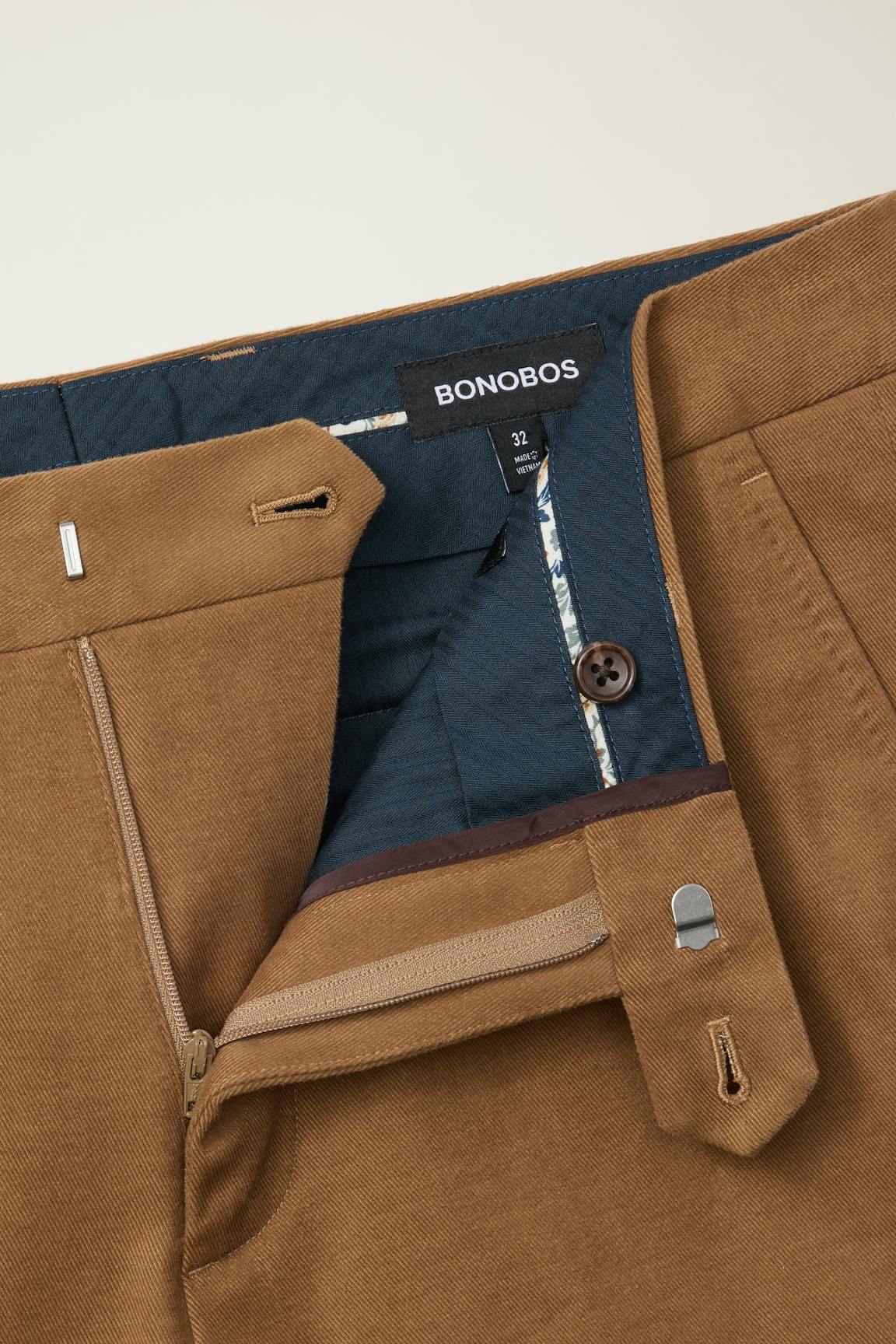 Jetsetter Italian Brushed Cotton Dress Pant / Bonobos Outlet