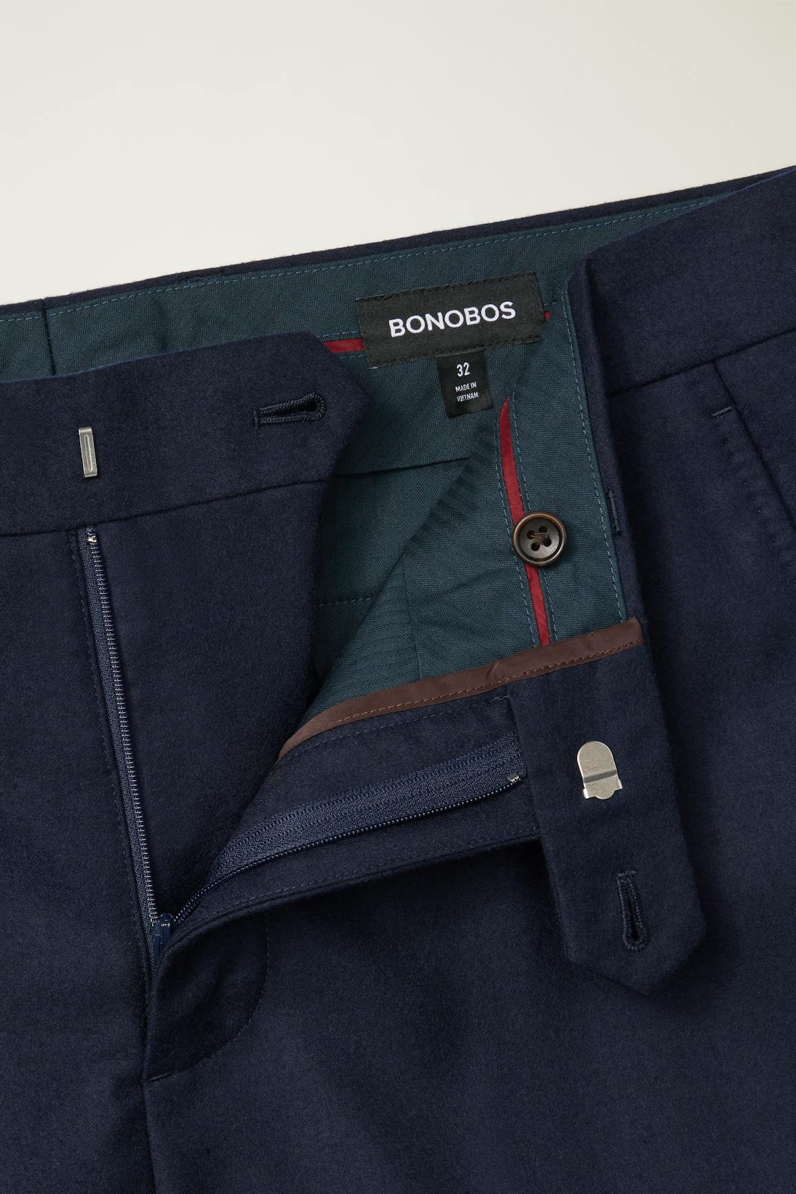 Jetsetter Italian Brushed Wool Dress Pant / Bonobos Online